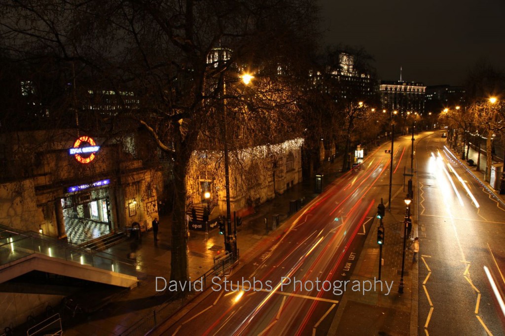 Light and Photography in night time London